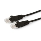 ALPHA ELETTRONICA SR - ALP95-708/03NB CAVO PATCH CAT6 3M U/UTP NERO CU PB