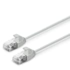 ALPHA ELETTRONICA SR - ALP95-708/4-003GB Cavo di rete Patch Slim in Rame Cat. 6 Grigio U/UTP LSZH 0,25m