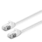 ALPHA ELETTRONICA SR - ALP95-708/4-005WB CAVO PATCH SLIM CAT6 0.5M U/UTP BIANC...
