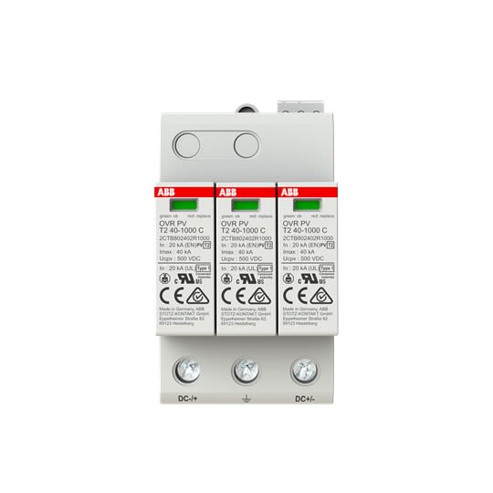 ABB SPA - ABBOVRPV22401000TS OVR PV T2 40-1000 P TS