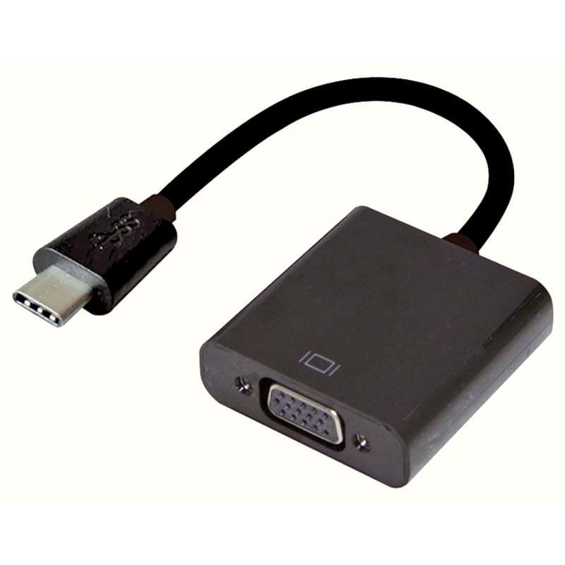 ELCART DISTRIBUTION - ERT406554000 ADATT. DA PRESA VGA - USB 3.1 C
