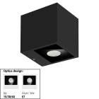 LINEA LIGHT (ILED) - ILD77439W15 CUBIT 58 2L BI-EM 31WAC ON/OFF NG