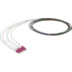 MAYFLEX UK LIMITED - EXL200-604 EXCEL ENBEAM PIGTAIL OM4 LC/UPC 12 COLOU