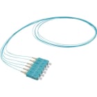 EXCEL - EXL200-645 EXCEL ENBEAM PIGTAIL OM3 LC/UPC AQUA 1 M