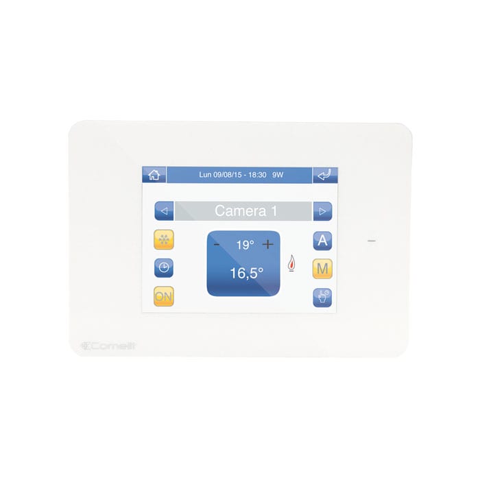 COMELIT GROUP SPA - COE20003001W MINITOUCH 3,5 BIANCO CRONOTERMOSTATO