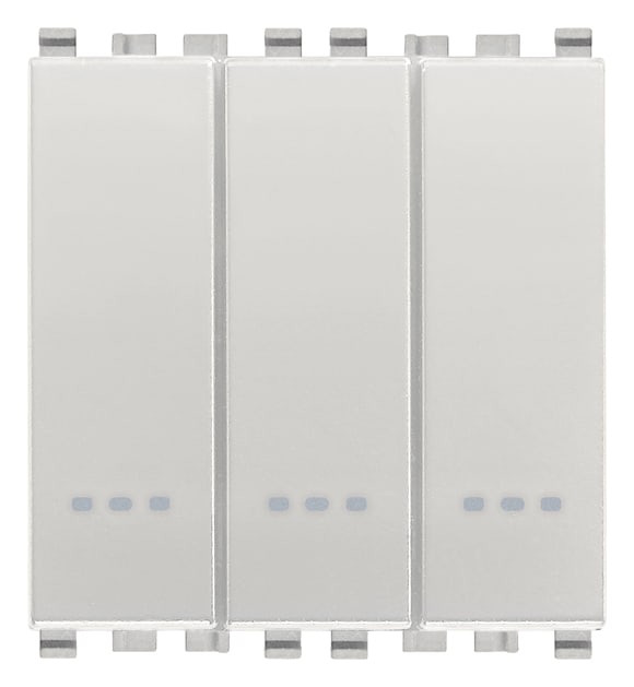 VIMAR SPA - VIW20007.N TRE DEVIATORI 1P 20AX NEXT