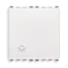 VIMAR SPA - VIW20008.2.L.B PULSANTE 1P NO 10A LUCE 2M BIANCO