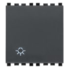 VIMAR SPA - VIW20008.2.L PULSANTE 1P NO 10A LUCE 2M GRIGIO