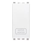 VIMAR SPA - VIW20016.WH.B INTERRUTTORE 2P 20AX WATER/HEATER BIANCO