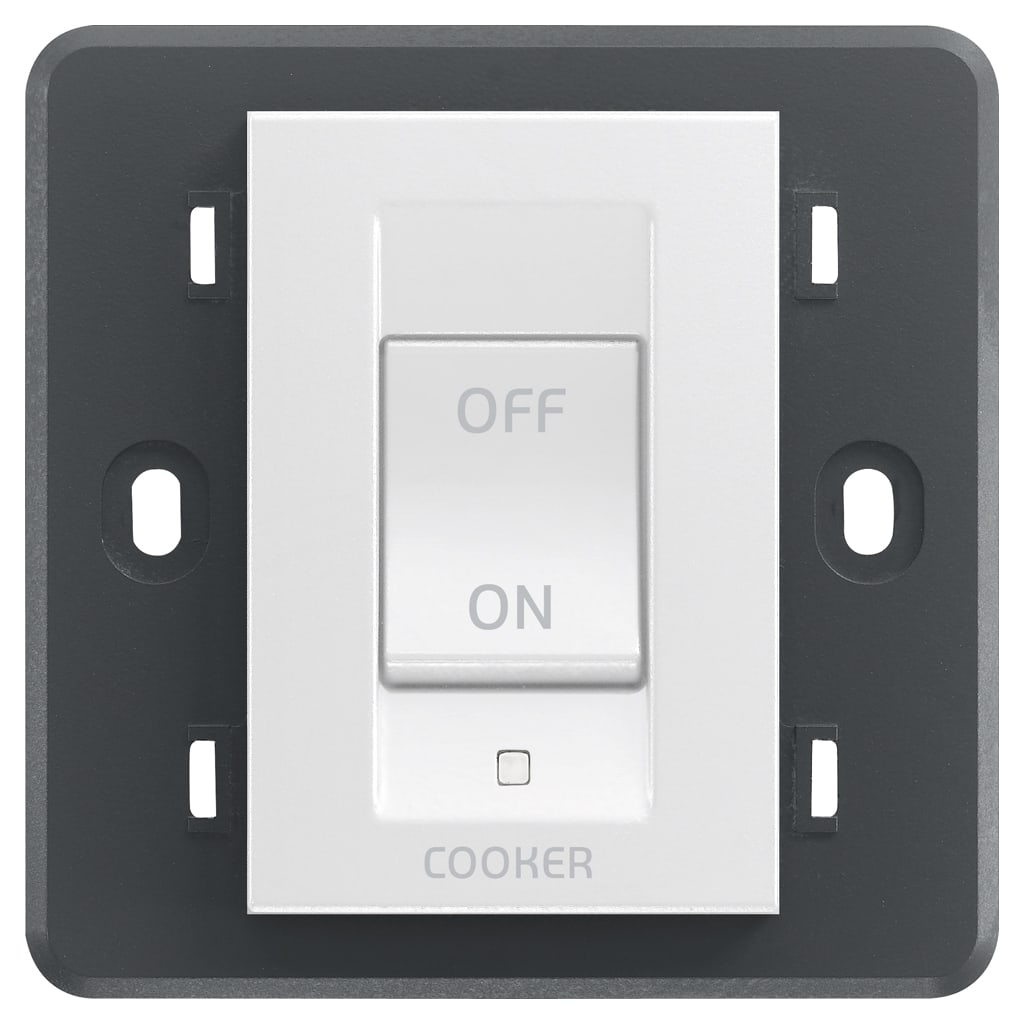 VIMAR SPA - VIW20018.CK.B Interruttore 2P 45A COOKER 3M bianco