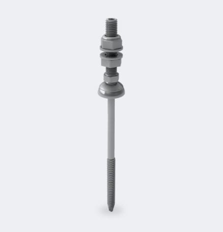 K2 - SYSTEMS GMBH - K2S2003016 SOLIDRAIL SOLARFASTENER 8X155/50 I FZD