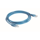 QUBIX SPA - QBX2005010 PATCH CORD CCS TELEFONICA 2CP 2MT BLUE