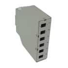 QUBIX SPA - QBX2006072 BOX OTTICO 6 SC SPLX PER GUIDA DIN GR