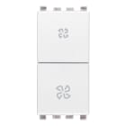 VIMAR SPA - VIW20063.B COMMUTATORE 2P 10AX FAN-COIL BIANCO
