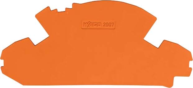 WAGO ITALIA SRL - WAG2007-8891 PIASTRA TERMINALE SPESSORE 1,5MM NO SIGI