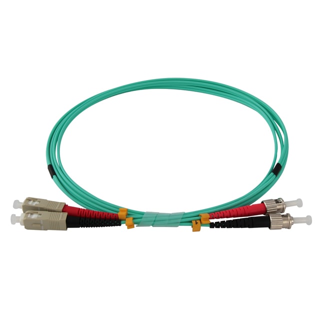 QUBIX SPA - QBX2008030OM3 BRETELLA BIF ST-SC 50/125 MM OM3 2MT
