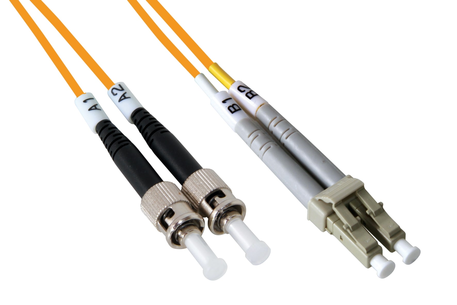 QUBIX SPA - QBX2008119 BRETELLA BIF ST-LC 62,5/125 MM 1MT