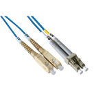 QUBIX SPA - QBX2008266 BRETELLA BIF SC-LC 9/125 SM 1 MT