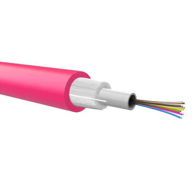 QUBIX SPA - QBX2008374OM4 CAVO 12FO 50/125OM4 A.D. LSZH B2CA CONN