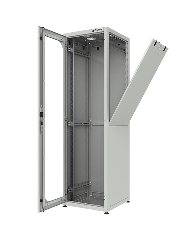 QUBIX SPA - QBX2009181 ARMADIO TECH H1160XL600XP600 22U GR