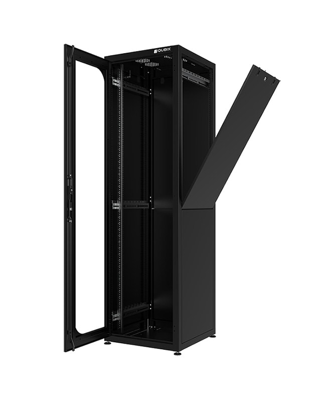 QUBIX SPA - QBX2009183N ARMADIO TECH H1750XL600XP600 36U NE