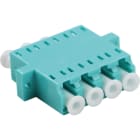 EXCEL - EXL201-138-06 Excel Enbeam LC Quad MM Adaptor Aqua PK6
