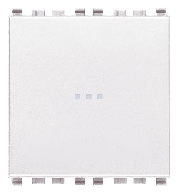 VIMAR SPA - VIW20108.2.B PULSANTE 1P NO 10A ASSIALE 2M BIANCO