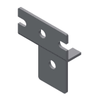 QUBIX SPA - QBX2011601 KIT SUPPORTI FISSAGGIO A PARETE PER IP55