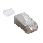 QUBIX SPA - QBX2012006 SPINA PLUG RJ45 8 POLI C6 STP