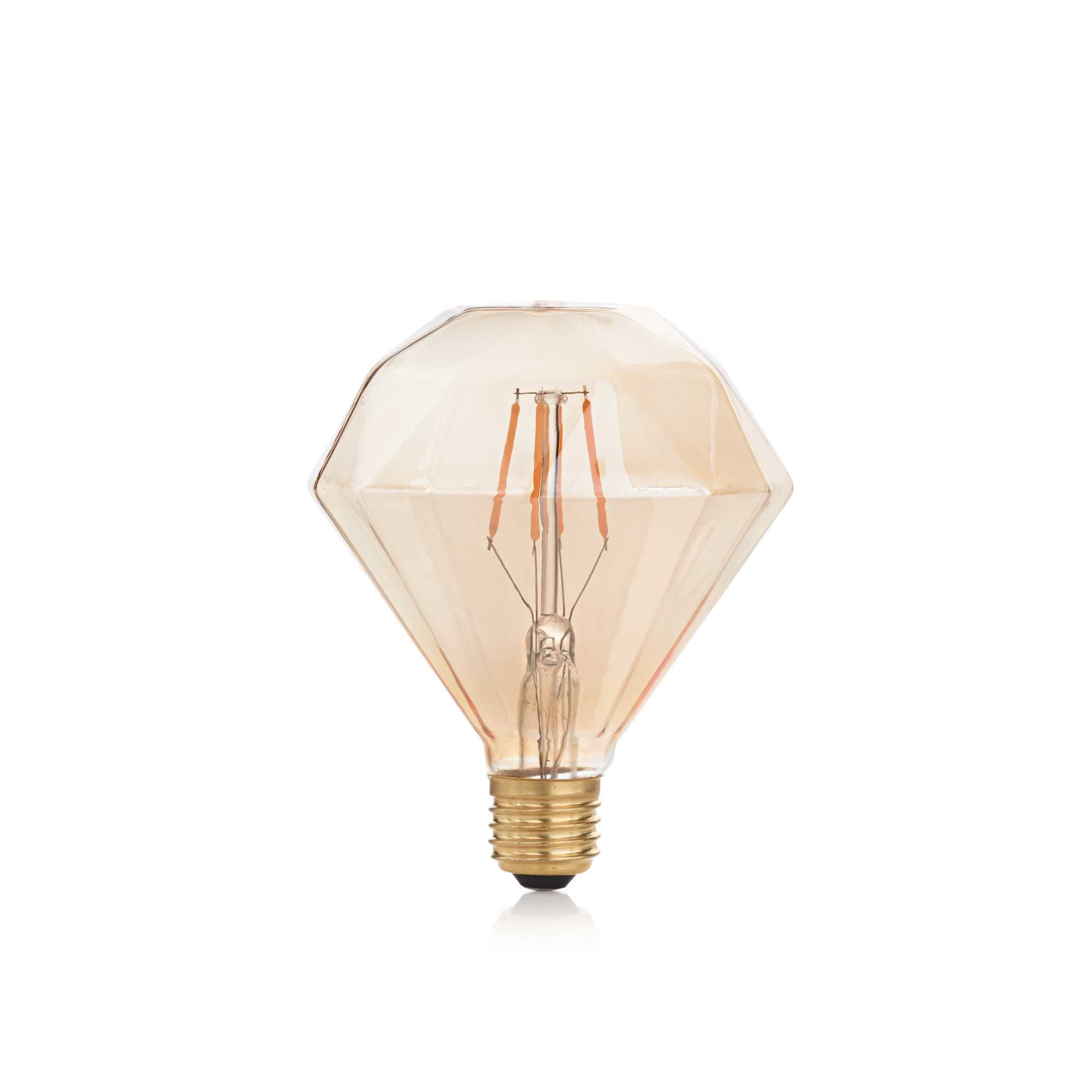 IDEAL LUX SRL - IUX201269 E27 DIAMOND 5.5W 1800K AMBRA