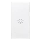 VIMAR SPA - VIW20131.L.B TASTO 1M SIMBOLO LUCE ASSIALE BIANCO