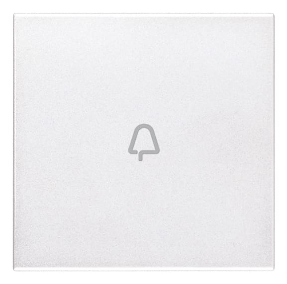VIMAR SPA - VIW20132.C.B TASTO 2M SIMB. CAMPANELLO ASSIALE BIANCO
