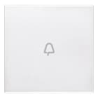 VIMAR SPA - VIW20132.C.B TASTO 2M SIMB. CAMPANELLO ASSIALE BIANCO