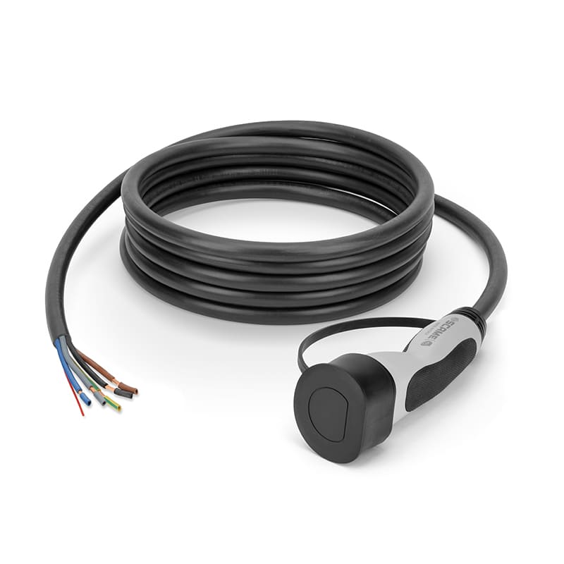 SCAME PARRE SPA - SCA201.CS0021-8 CAVO DI RICARICA T2 20A 1P 7,5M SFIOCC.