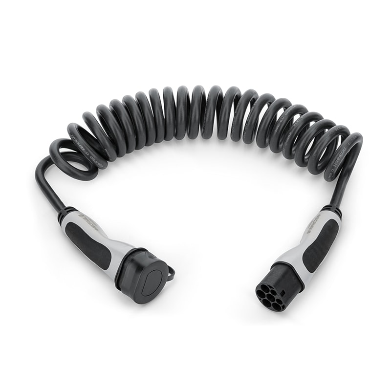 SCAME PARRE SPA - SCA201.CS2121-4S CAVO DI RICARICA T2 20A 1P 4M SPIRALATO