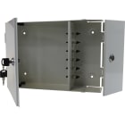 MAYFLEX UK LIMITED - EXL202-033 6-PORT LC QUAD 24C MM 2DOOR LOCKABLE BOX