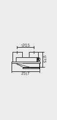 VAILLANT - VLT0020207070 SDOPPIATORE 80/80MM TURBOMAG/TURBOMAGPLU