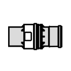 VAILLANT - VLT0020207200 VALVOLA NON RITORNO MECCANICA ECOTEC PLU