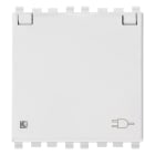 VIMAR SPA - VIW20212.C.B Presa SICURY 2P+T 16A FR + coper. bianco