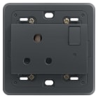 VIMAR SPA - VIW20215.L PRESA 2P+T 5A INGLESE INTER.+SPIA GRIGIO