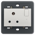 VIMAR SPA - VIW20215.L.N PRESA 2P+T 5A INGLESE INTER.+SPIA NEXT