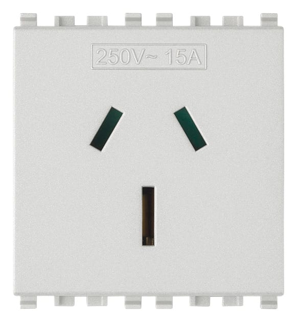 VIMAR SPA - VIW20262.N Presa SICURY 2P+T 15A Australia Next