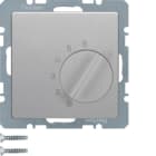 BERKER - BRK20266084 TERMOST. 1 SC + P.ZO C.LE Q1/Q3 ALU