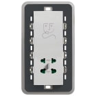 VIMAR SPA - VIW20291.N PRESA PER RASOIO VERTICALE 230V NEXT