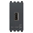 VIMAR SPA - VIW20292 UNITA ALIMENTAZIONE USB 5V1,5A 1M GRIGIO
