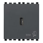 VIMAR SPA - VIW20298 Alimentatore USB C 30W PD grigio