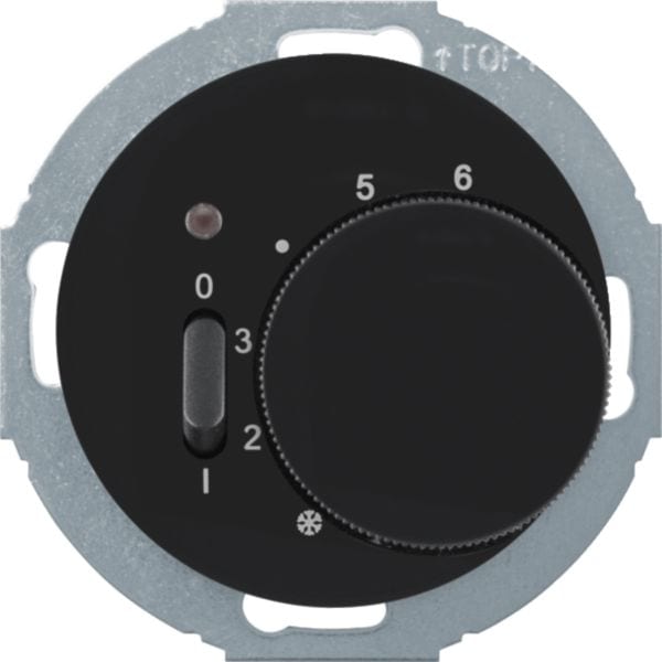 BERKER - BRK20302035 TERM. 1 NC + P.ZO C.LE 1930/R.CLASS NERO