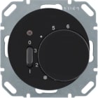 BERKER - BRK20302045 TERMOST. CONT.NC + P.ZO C.LE R1/R3 NERO