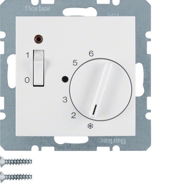 BERKER - BRK20308989 TERMOST.CONT.NC + P.ZO C.LE S1/B3/B7 BI