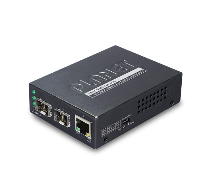 QUBIX SPA - QBX2032234 GT-1205A MC RID 1P GE + 2P SFP 1000X